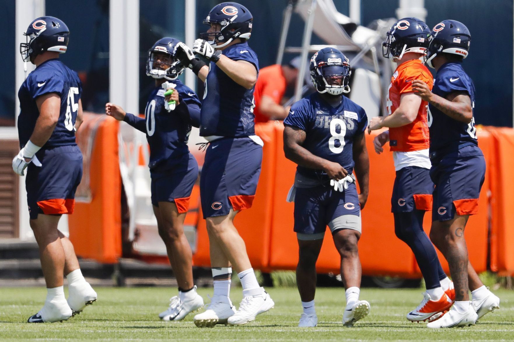 3. The Bears hope having a full training camp at Halas Hall will benefit their players.